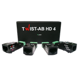 Комплект підсилювачів TWIST AB-HD-4 для систем відеоспостереження