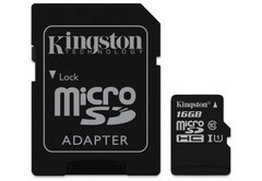 Зовнішній вигляд Kingston 16 Gb microSD Kingston UHS-I Canvas Select.