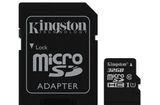 Карта пам'яті 32 GB microSD Kingston UHS-I Canvas Selec SDCS / 32GB для систем відеоспостереження